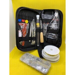 Tool Kit for Jewelry Making and Crafts in General With Case Earrings Necklaces